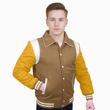 Yellow-Wool Sleeves & Wool Body (Retro)