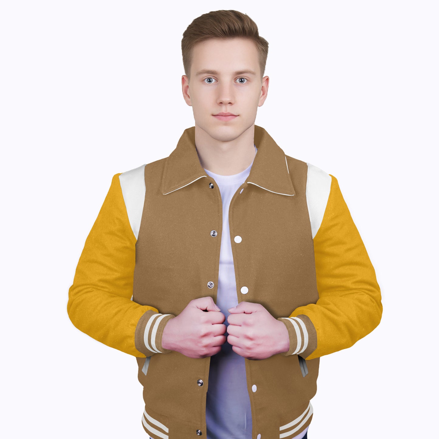 Yellow-Wool Sleeves & Wool Body (Retro)