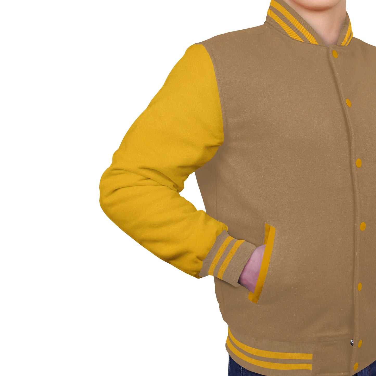 Yellow-Wool Sleeves & Wool Body