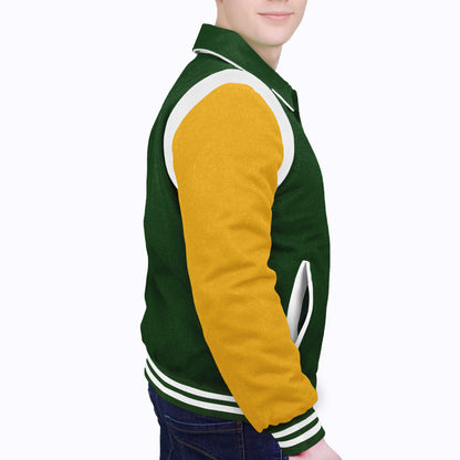 Yellow-Wool Sleeves & Wool Body (Retro)