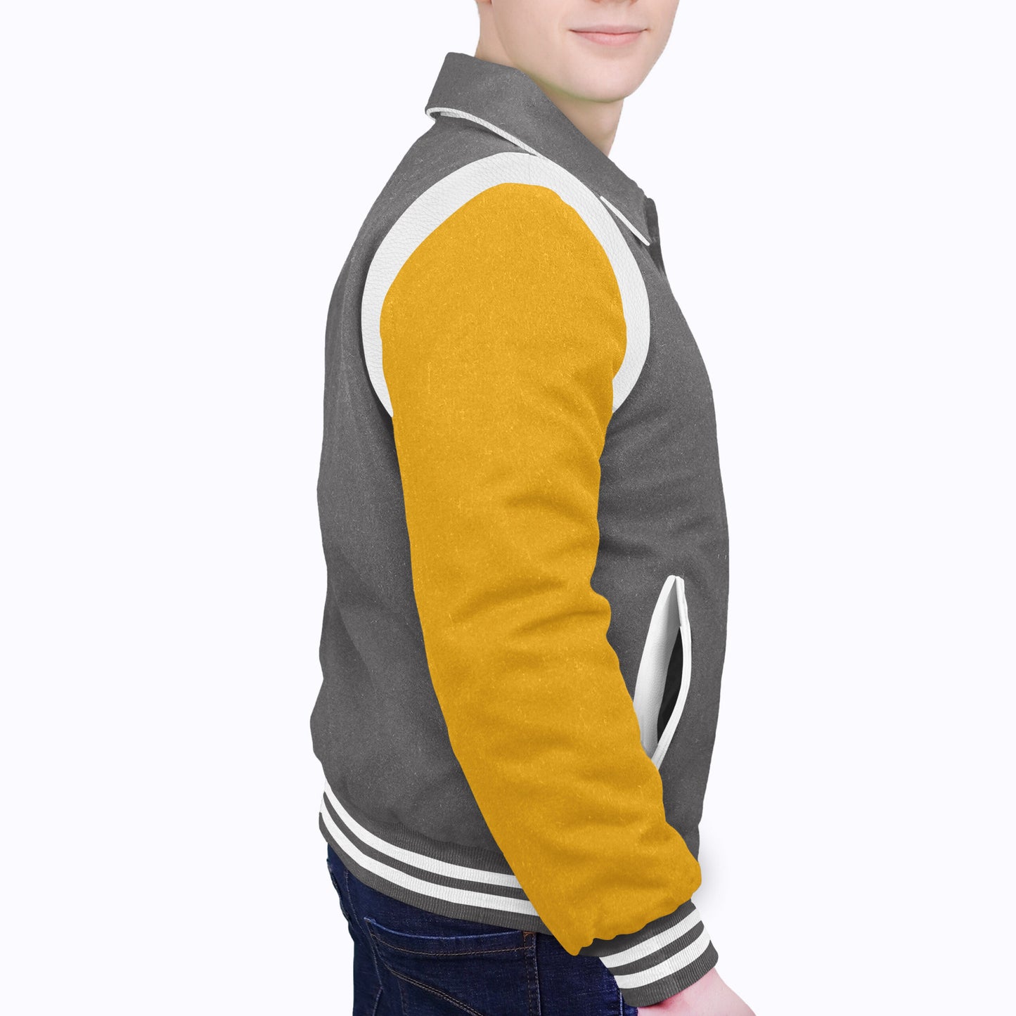 Yellow-Wool Sleeves & Wool Body (Retro)