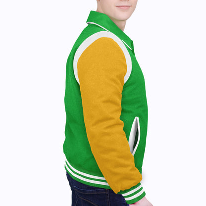 Yellow-Wool Sleeves & Wool Body (Retro)