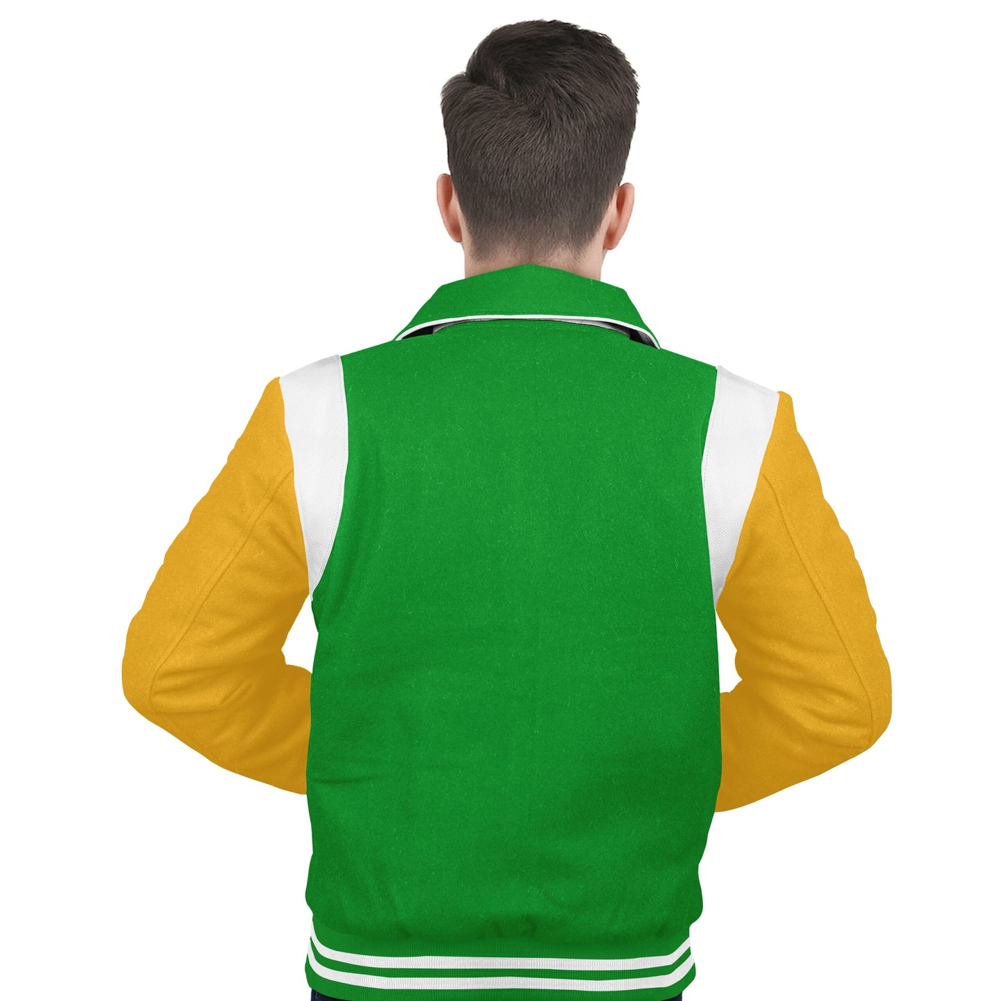 Yellow-Wool Sleeves & Wool Body (Retro)