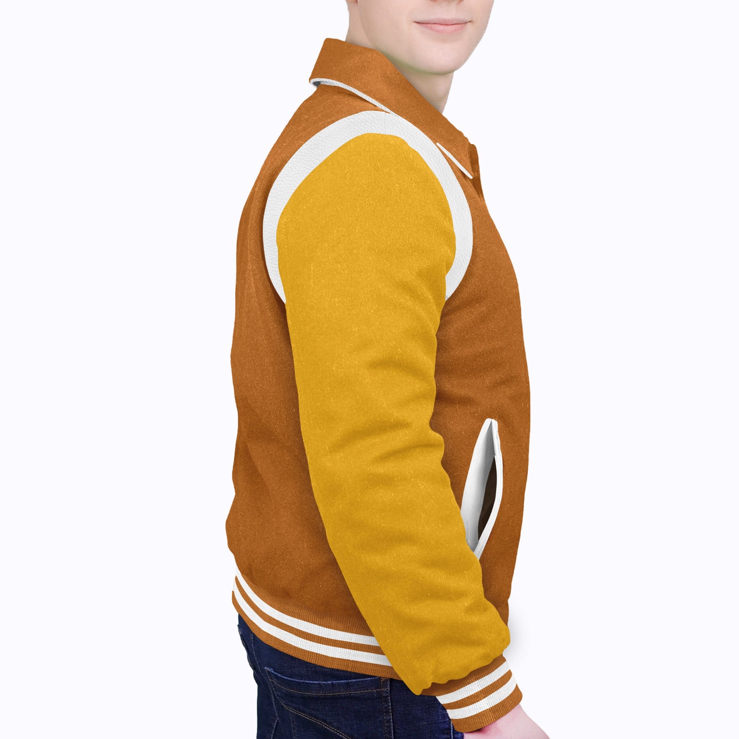 Yellow-Wool Sleeves & Wool Body (Retro)