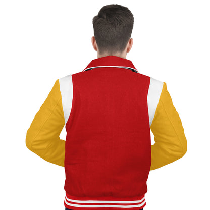 Yellow-Wool Sleeves & Wool Body (Retro)