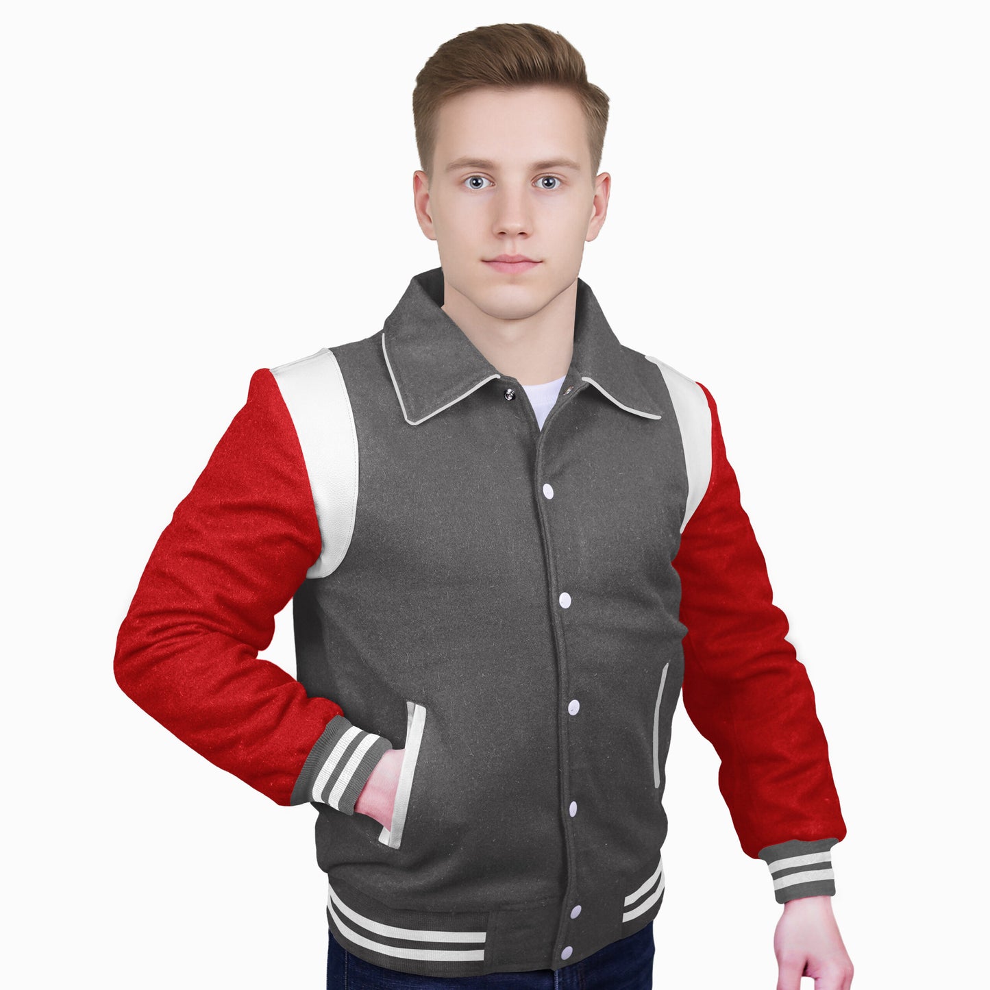 Red-Wool Sleeves & Wool Body (Retro)