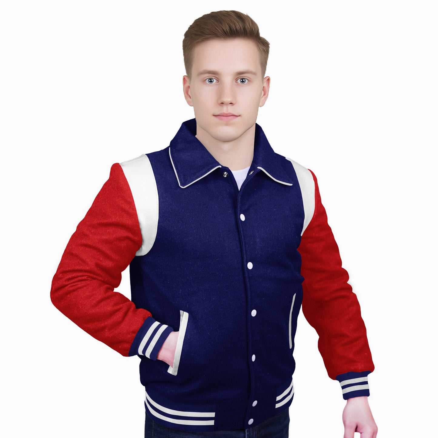 Red-Wool Sleeves & Wool Body (Retro)