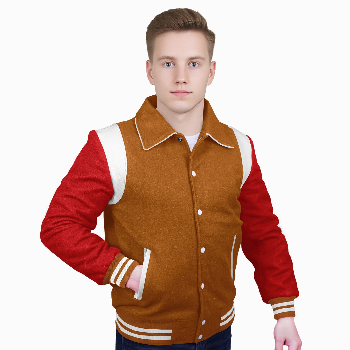 Red-Wool Sleeves & Wool Body (Retro)