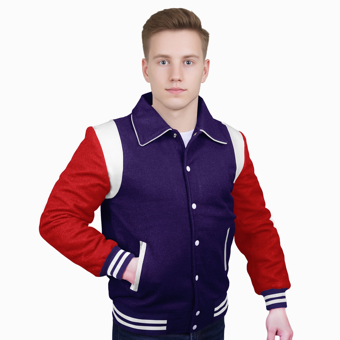 Red-Wool Sleeves & Wool Body (Retro)