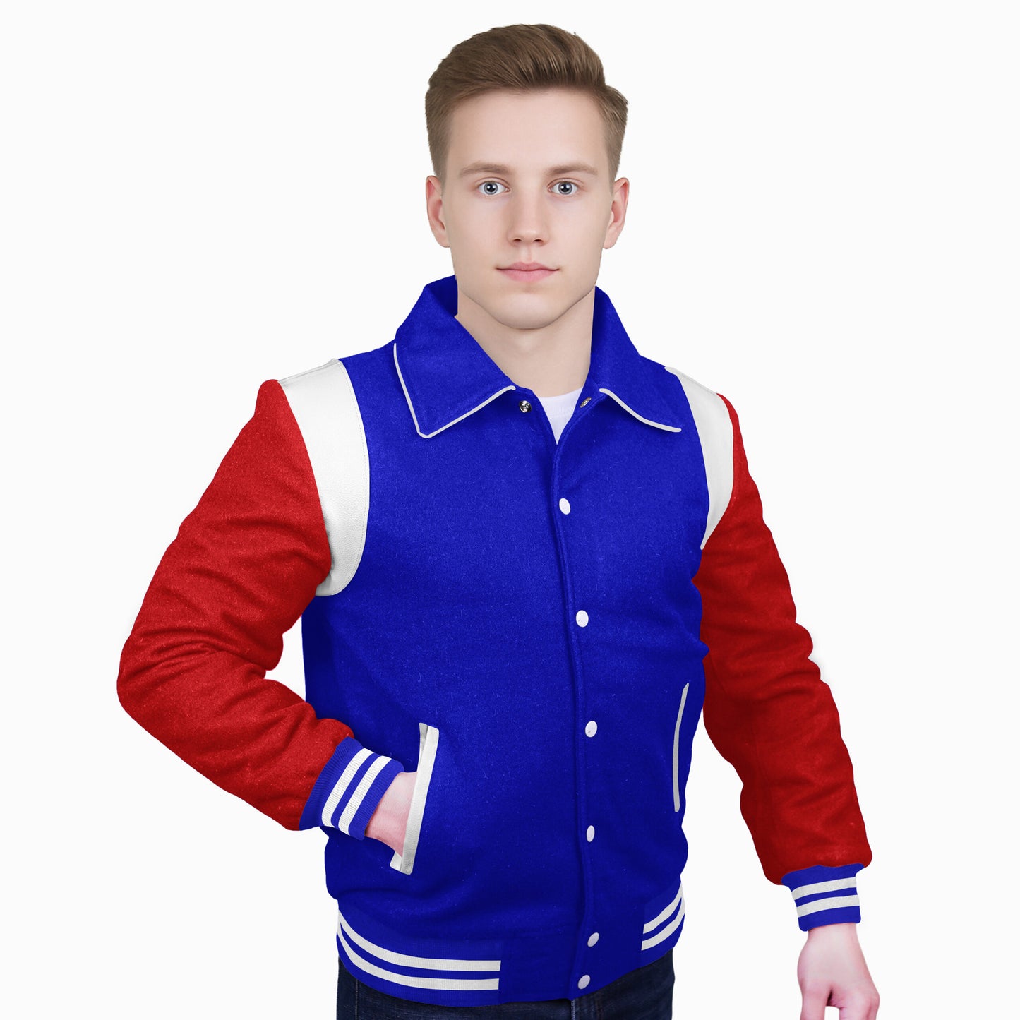 Red-Wool Sleeves & Wool Body (Retro)