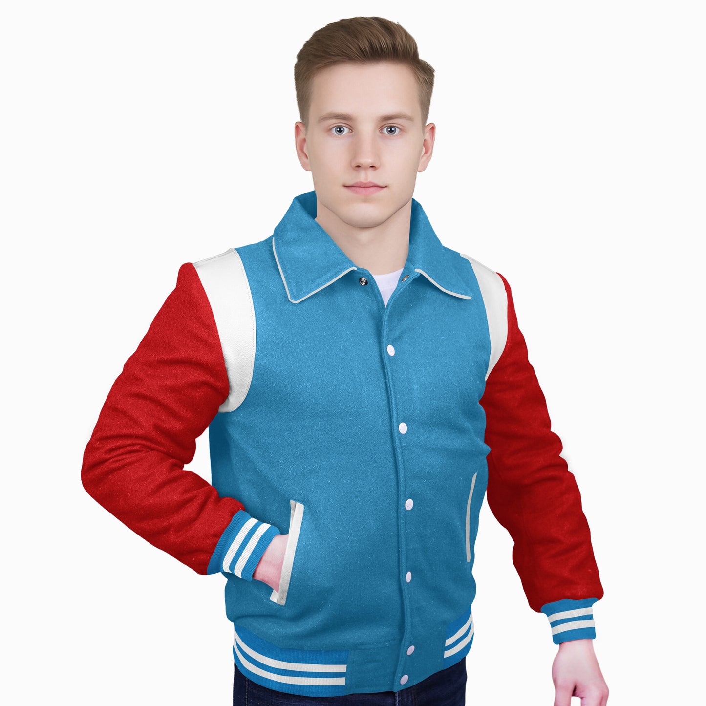 Red-Wool Sleeves & Wool Body (Retro)