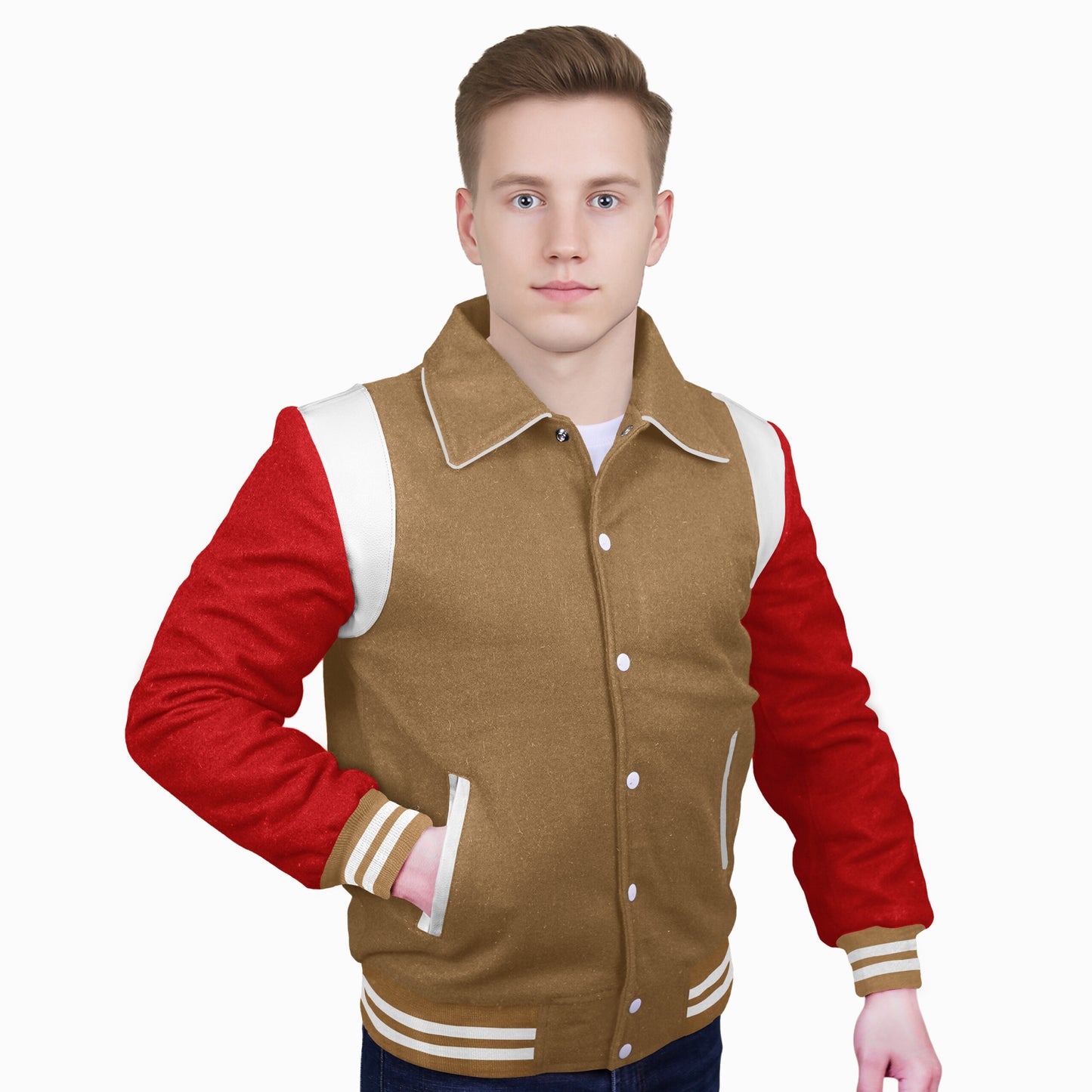 Red-Wool Sleeves & Wool Body (Retro)