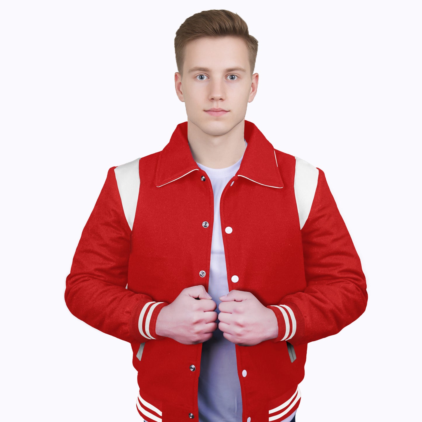 Red-Wool Sleeves & Wool Body (Retro)