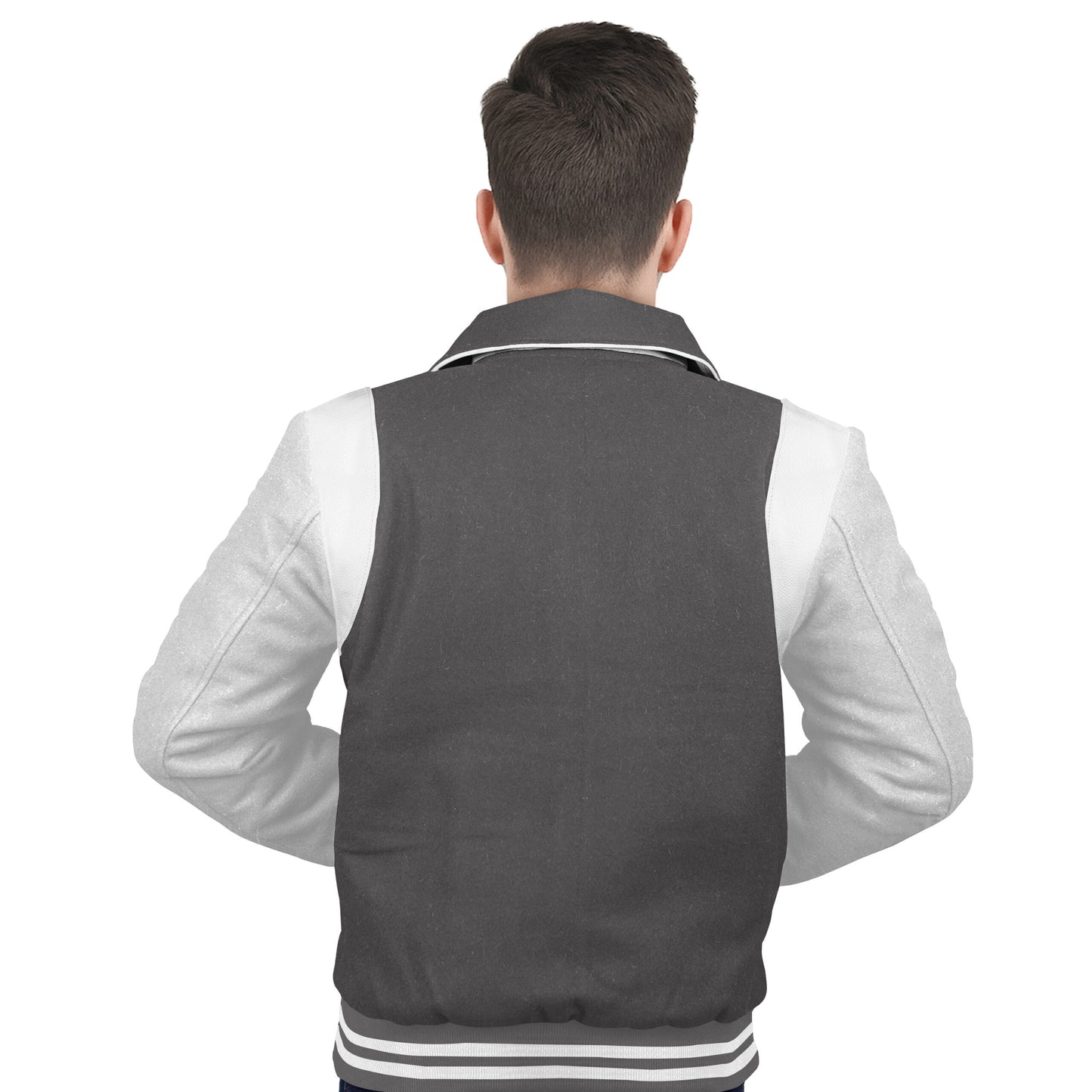 White-Wool Sleeves & Wool Body (Retro)