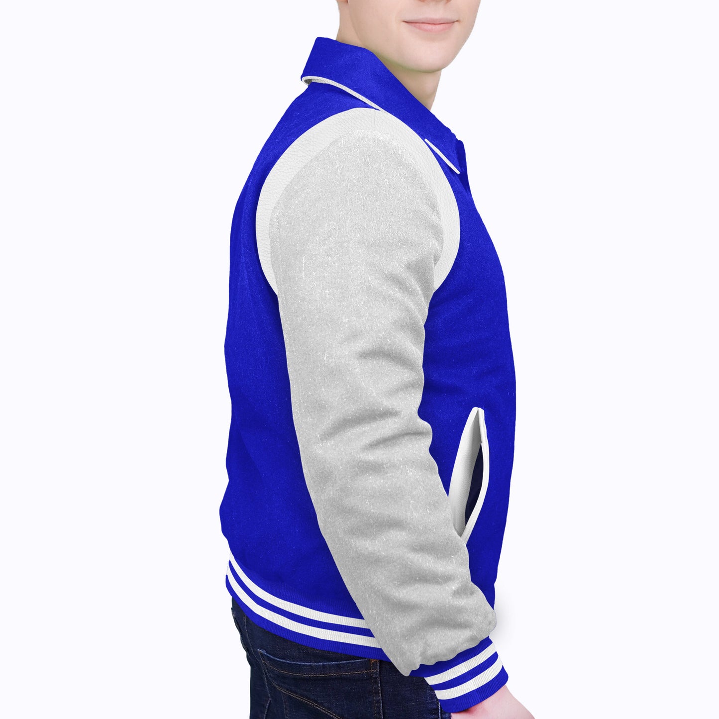 White-Wool Sleeves & Wool Body (Retro)